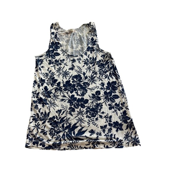 J Crew 3 Shirt XS Bundle The Perfect Tee And 2 Tanks Black Floral Green - Picture 9 of 12